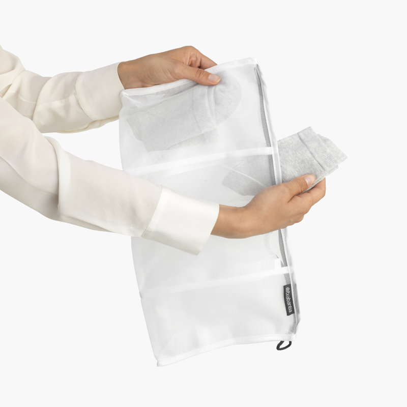 Trousse de rangement pour chaussettes Brabantia, Blanc