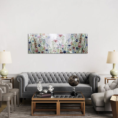 «Wildflower Fields On Canvas» par Carol Robinson, reproduction
