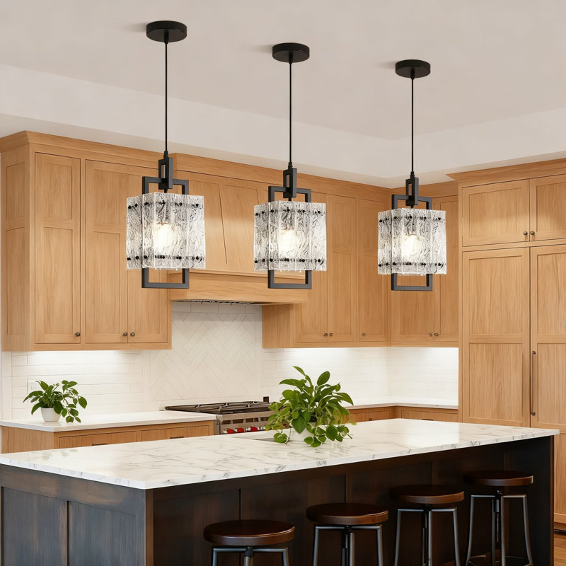 Ensemble de 2 luminaires suspendus Modern Modern