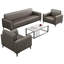 Combinaison minimaliste de canapé et de table à thé-104950628