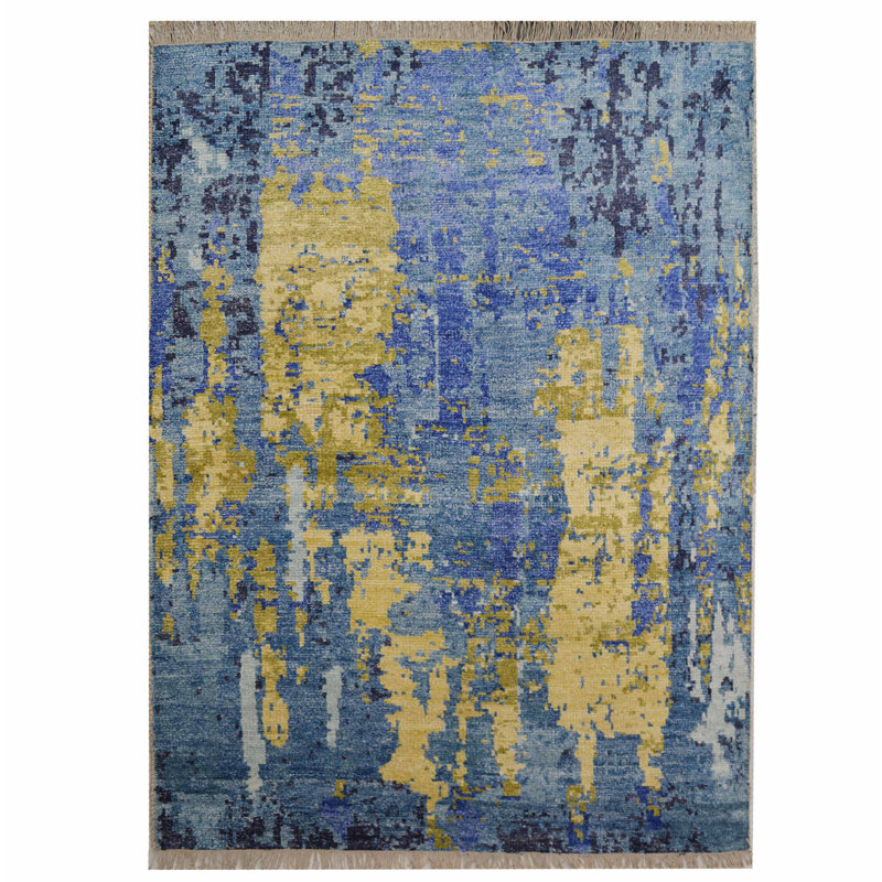 Iconic Abstract Hand Woven 160cm X 230cm Area Rug