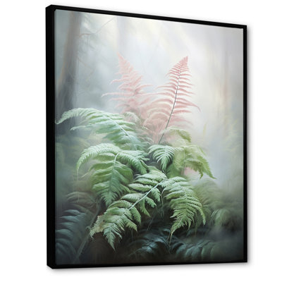 Ferns Romantic Impression VI, reproduction d'art sur toile