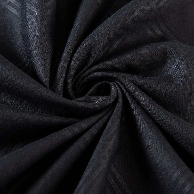 COMFORTER-SET20210310 Geometric Shapes Comforter Set, Black, Queen Comforter + 9 Additional Pieces