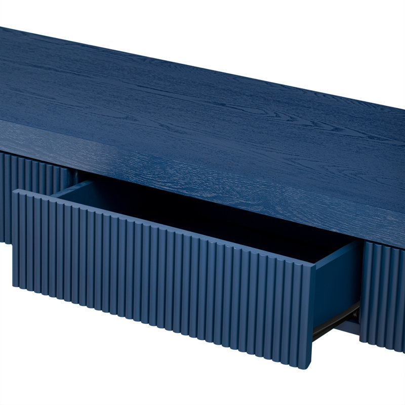 Console 3 tiroirs Rustic, Marine