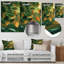 Sun-Kissed Leaves II - reproduction d'art traditionnelle en métal, feuilles, art mural en métal-1236115168