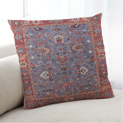 Damask Outdoor Throw Pillow