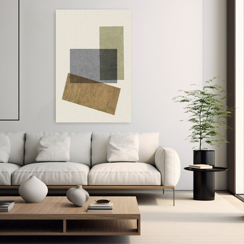 Art contemporain contemporain abstrait, H 60 po x l 40 po