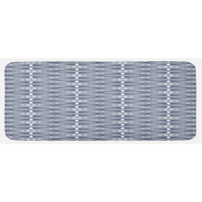 Modern & Contemporary Solid Colour Synthetic Kitchen Mat