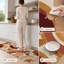 Tapis de cuisine lavables antidérapants Retro Swirls