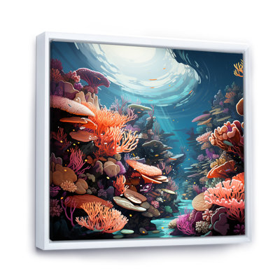 Multicolor Coral Reef Explorations III - Coralwall Art