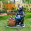 Jardinière d'extérieur avec jardinière