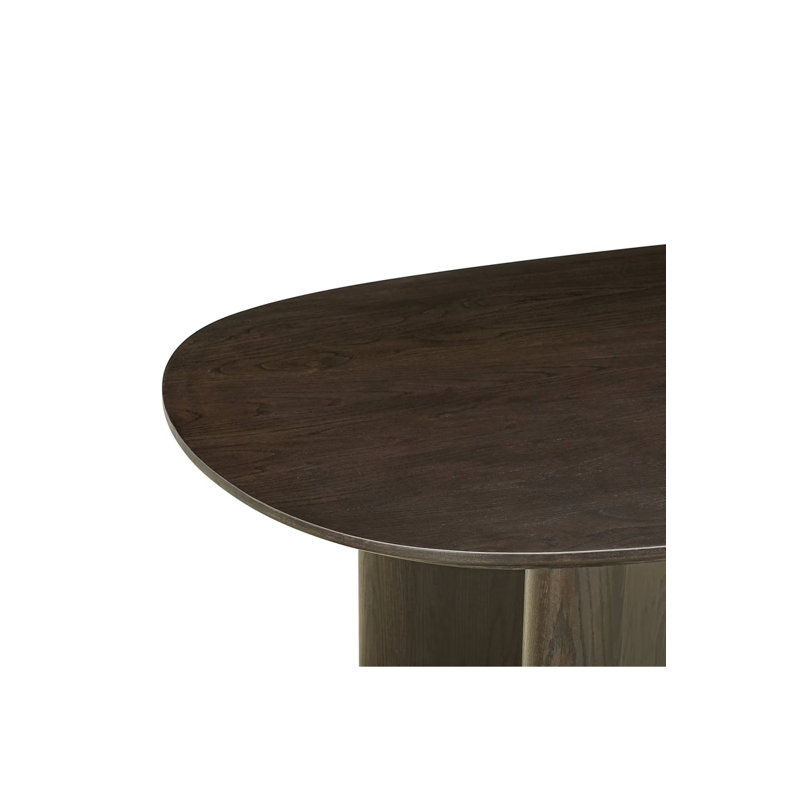 Dining Table, 30"H x 87"L x 37"W, Brown