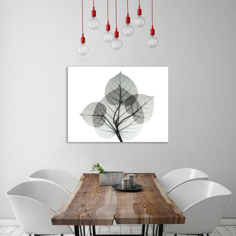 « bo leaves i », reproduction d’impression sur toile tendue, H 36 po x l 48 po