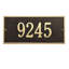 Hartford 1-Line Wall Address Plaque-62667154-62667167