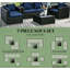 Ensemble de conversation d'extérieur 7 pièces avec coussin-239613072
