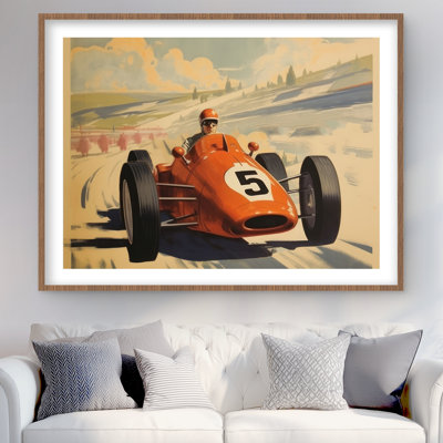 Number 5 - Hobbies Yellow Framed Matted Print for Home Decor