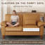 180cm Faux Leather 2-Seater Sofa With Solid Wood Frame, Spring Seat Cushion and Two Throw Pillows-2023443530