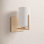 Rowanne Single Light Glass Dimmable Armed Sconce
