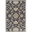 Tapis oriental en laine touffeté à la main à motif encre / beige / écume de mer / brun clair Arden-15740548