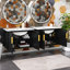 60" Modern Bathroom Vanity With Ceramic Sink, MDF & Solid Wood Storage Cabinet With 4 Soft Closing Doors, Wall Mount Design-1747821352
