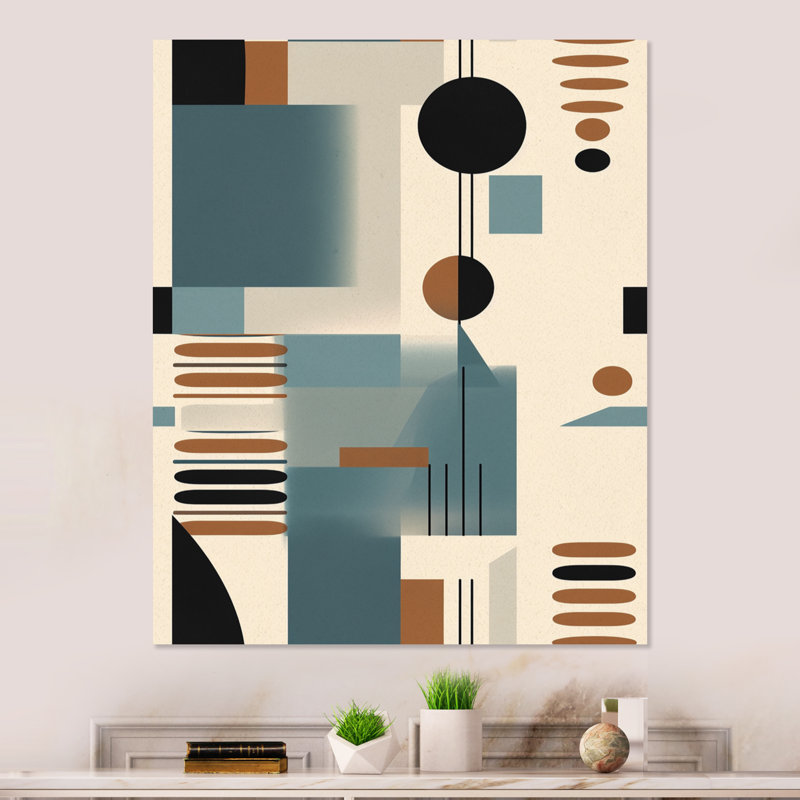 Décoration murale Geometric Quiet Profondeurs I, H 40 po x l 30 po x P 1 po