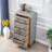 Light Luxury Line Rectangular Accent chest.