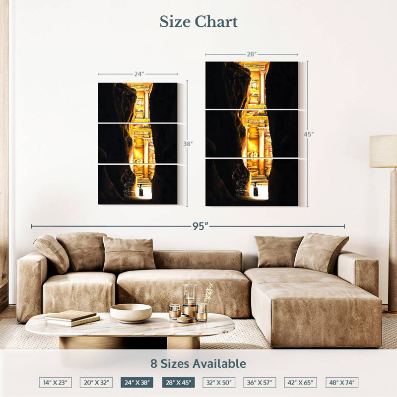 Masam Homage To Petra, 38" H x 24" W
