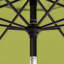 Parasol de patio 11 'en bronze avec inclinaison automatique et manivelle en perroquet Sunbrella-1974771714-1974772206