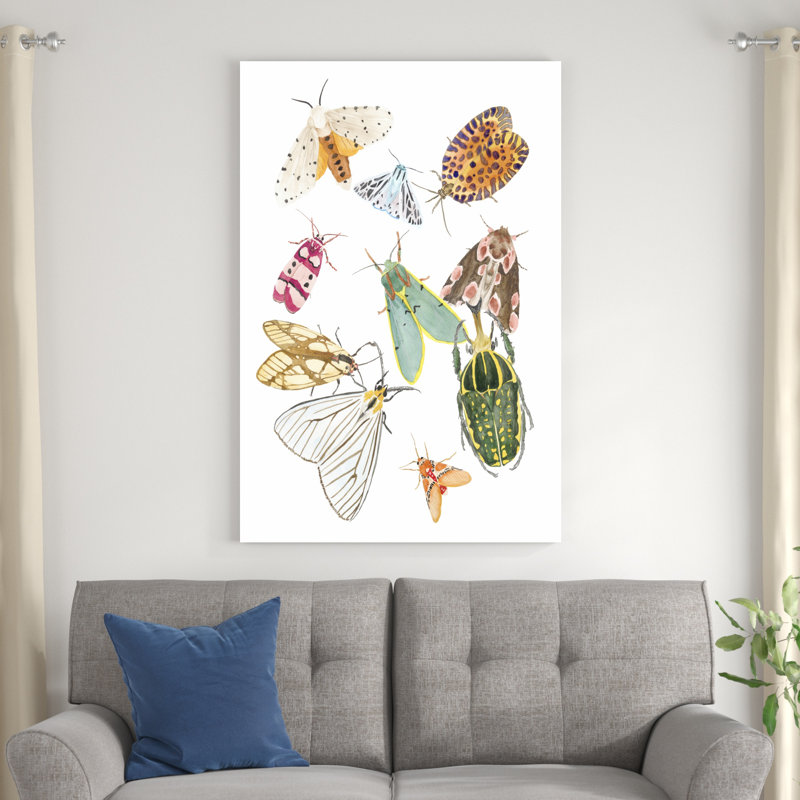 " On Stage II " by Melissa Wang Painting Print, 48" H x 32" W