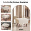 Repose-pieds rembourré moderne Kaya de 24 po-95622470