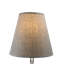 14.5" H x 16" W Empire Lamp Shade - (Spider Attachment) in Linen Oatmeal
