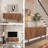 71" Sideboard Cabinet with Doors and Shelves - Cabinet for Living Room, Bedroom, Entryway and Office Credenza. Kitchen Buffet, Modern Media Console Table with Storage (Walnut))-886670609-886670611