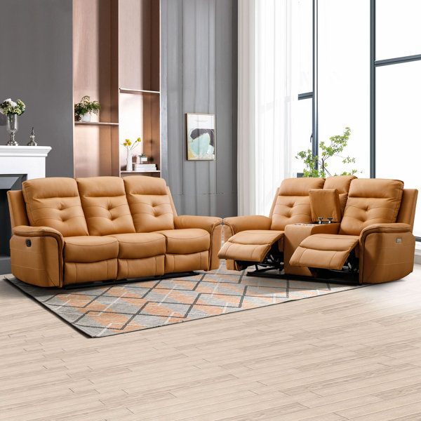 Royal Oak Long Couch With Recliners Leather Recliner Chair Royal