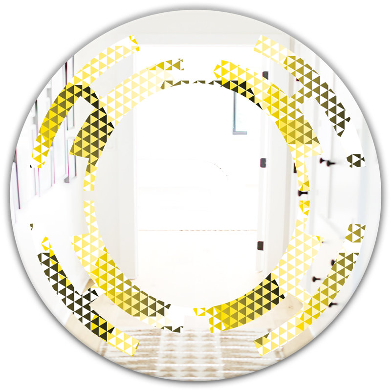 Miroir mural Space Hexagon, H 31,5 po x l po