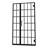 34" W X 72" H Pattern Glass Shower Door In Matte Black. Beautify Bathroom Interior. Quality Construction. Easy Clean Feature. Professional Installation Suggested Create A Stylish Bathroom. Build. To