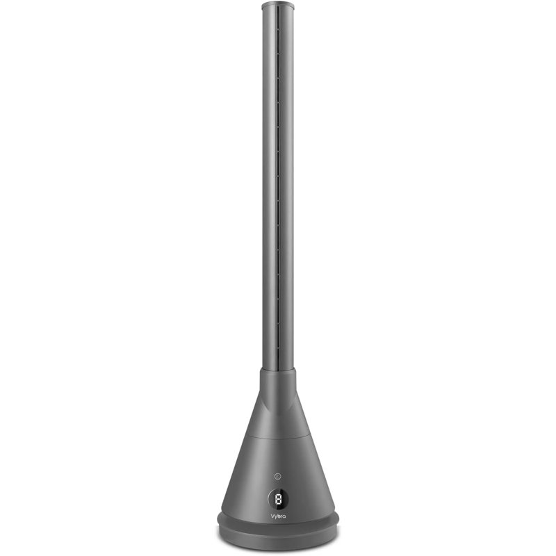 Vybra Spire3 3 in 1 Air Purifier Fan & Heater - Air Circulator with Hot & Cold Modes, Quiet DC Motor & Remote Control for Large 50m² Rooms, 2 kW