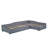 Upholstered Double Daybed with Trundle and Drawer-1430117700