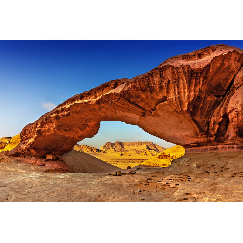 Wadi Rum by PB57photos - Wrapped Canvas Print, 30cm H x 46cm W x 3.8cm D
