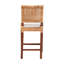 Tabouret de comptoir en rotin Bali & Pari Lesia