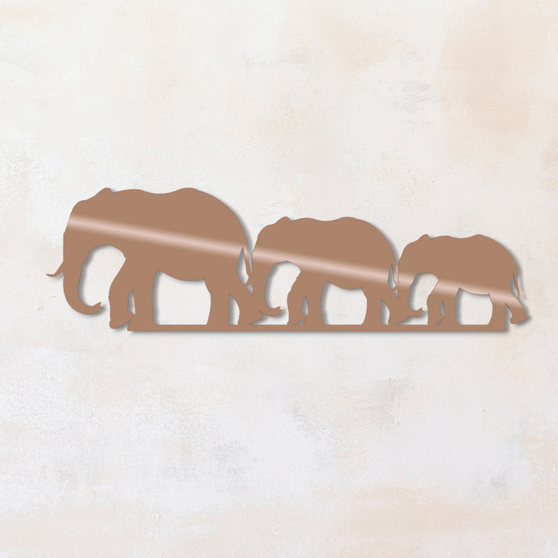 Wall Decor on Metal, Copper
