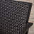 2Pcs St Outdoor Chair - Cushioned With Fabric Brown + Tan Classic Chairs Seating Pe And Iron