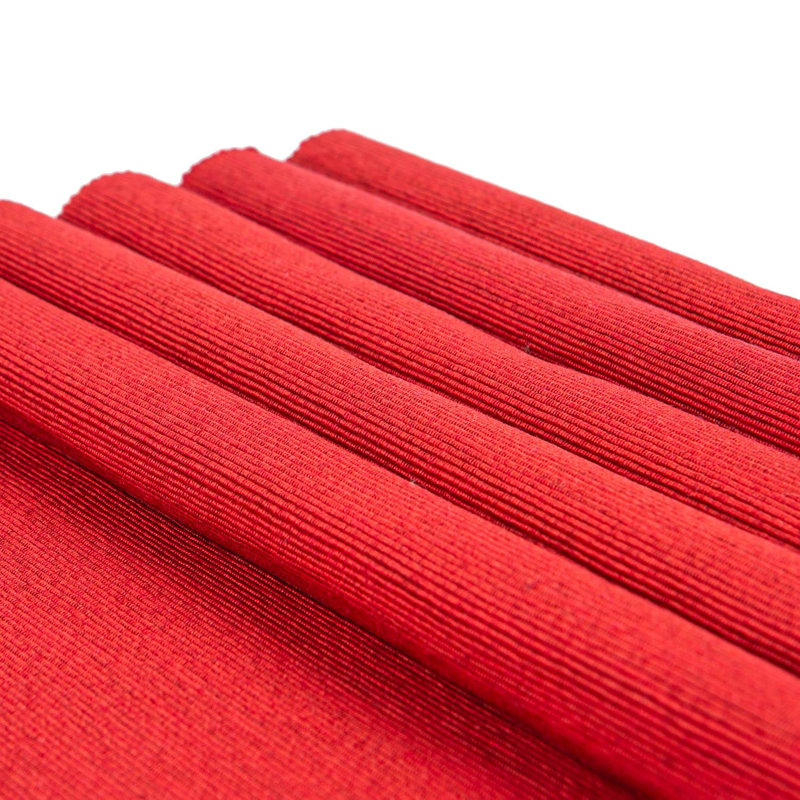 Nicola Spring - Cotton Fabric Placemats, Red
