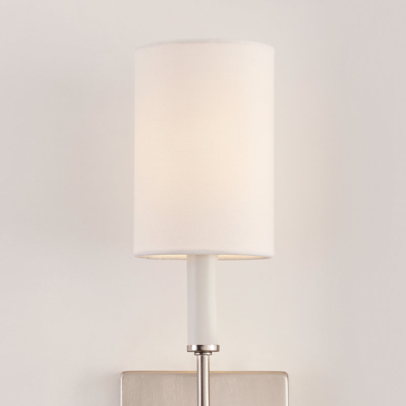1 - Light Bath Sconce, Brushed Nickel