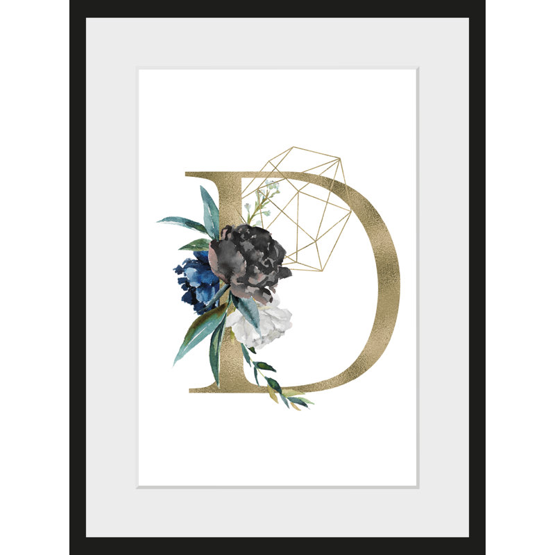 Letter - Single Picture Frame Print