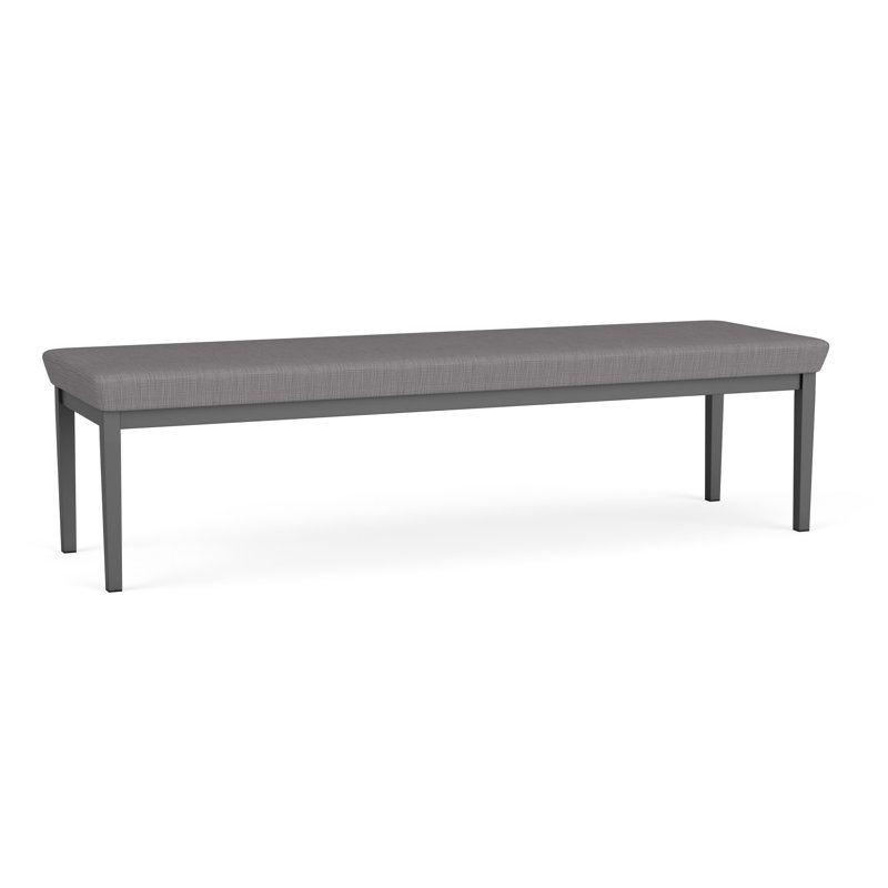 Structure en métal 3 places Lenox, Gris anthracite, Plot Line Steel