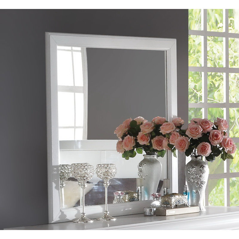 Engstrom Mirror, White