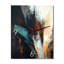 Abstract Abstract Mixed Colors II - Horloges murales minimalistes-415699851