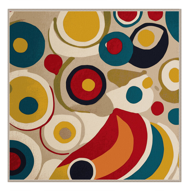 Bold Bounce Rug, Square 5'