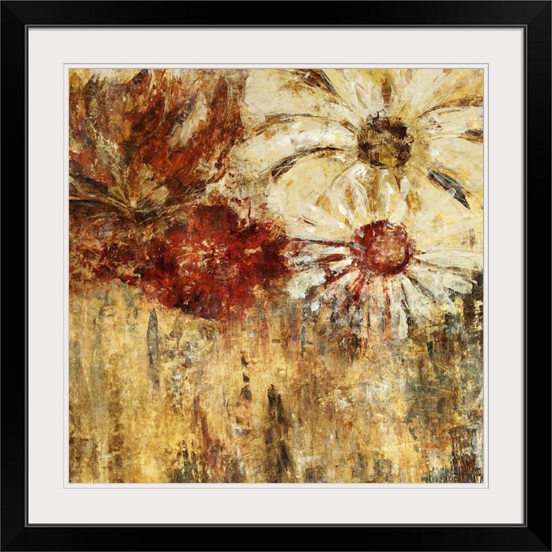 " Spring Mist " by Jodi Maas, Black Framed, 28" H x 28" W x 1" D