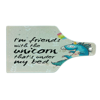 East Urban Home Glass Christam Cutting Board